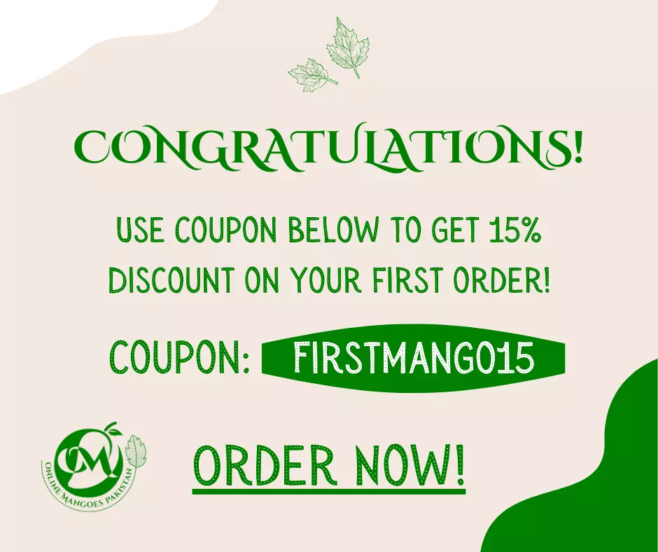 first order coupon discount online mangoes pakistan